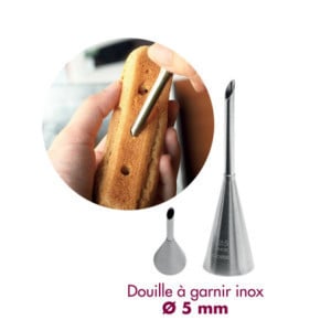 Douille à Garnir Inox Ø 5 mm Gobel - Qualité Professionnelle