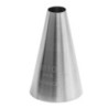 Stainless Steel Plain Nozzle ⌀ 10 mm - Ideal for Professional Pastry