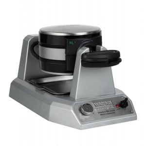 Waring WW200E Double Belgian Waffle Maker - Even & Rotating Cooking