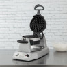 Waring WW200E Double Belgian Waffle Maker - Even & Rotating Cooking