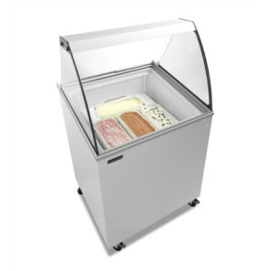 Vitrina para Helados - TEFCOLD 176 L : Valorice sus helados