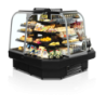 TEFCOLD Curved Open Front Refrigerated Display - 219 L: Optimal Presentation & Practical Storage