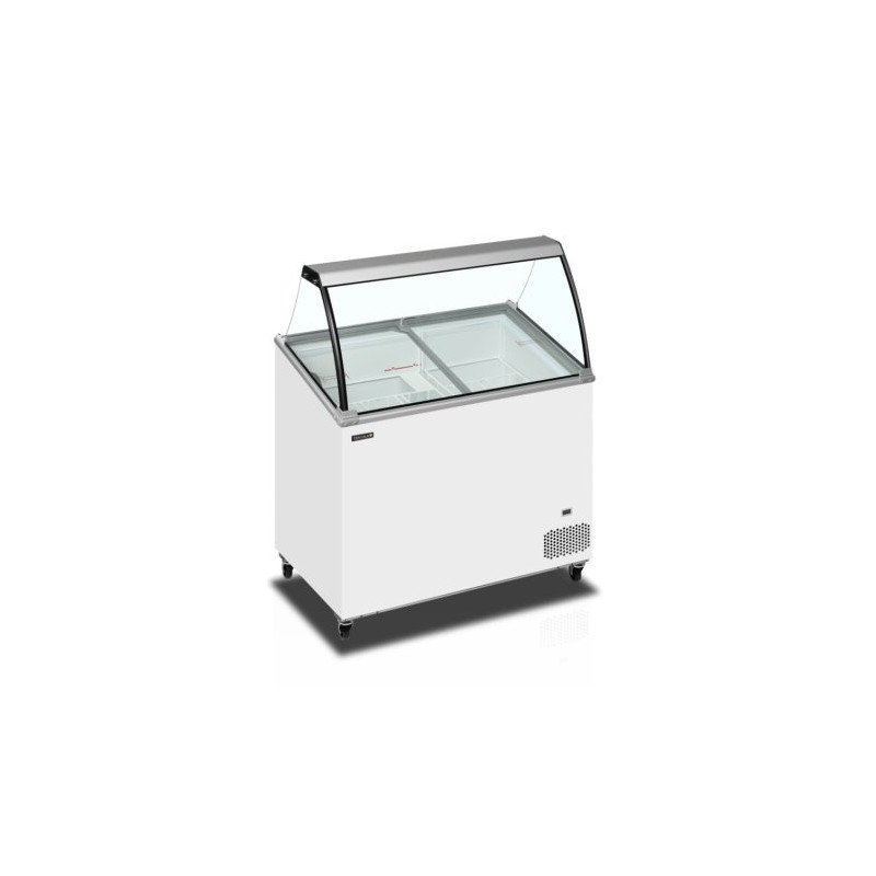 Vitrina para Helados TEFCOLD - 264 L: Congelador Decorativo para Helados