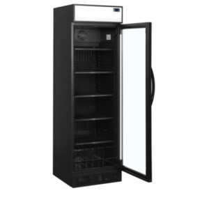 Vitrina Refrigerada para Bebidas TEFCOLD 358L Negro - Diseño elegante para tus bebidas