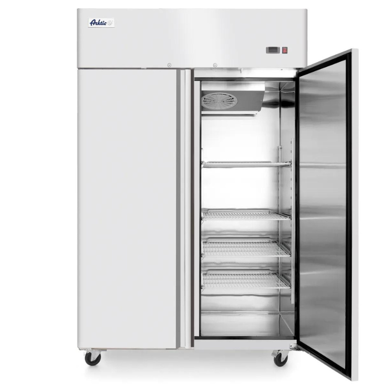 Armario Refrigerado Positivo de Acero Inoxidable 2 Puertas 1240L HENDI - Equipo profesional de calidad