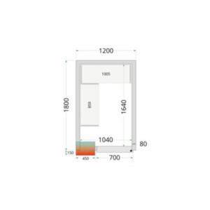 TEFCOLD Cold Room Panel 1200x1800x2200mm