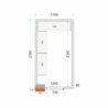 Panneaux Chambre Froide TEFCOLD 1500x2700x2200 mm - Conservation optimale