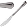 Stylish set of 12 AMEFA table knives in 18/10 stainless steel, dishwasher safe