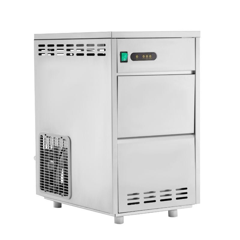 Máquina de Hielo Triturado 30 Kg - Dynasteel: Rendimiento potente y diseño en acero inoxidable Máquina de Hielo Triturado 30 Kg - Dynasteel: Rendimiento potente y diseño en acero inoxidable