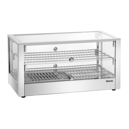 Vitrina caliente Bartscher 6200 2EK - Mantenimiento de temperatura hasta 90°C