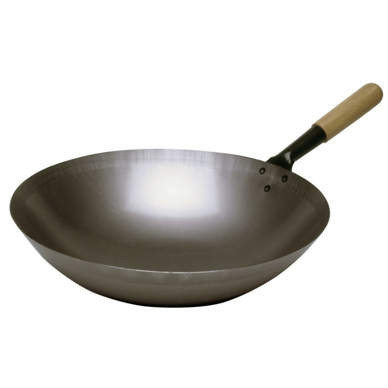 Salteadora Wok de acero Bartscher 360mm - Profesional y versátil