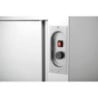 Professional stainless steel heated cabinet for kitchen.