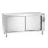 Armario calentador 700 Bartscher: Mueble base de acero inoxidable profesional