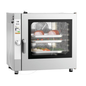 Horno mixto a vapor Silversteam 7111DRS: Cocina profesional de alta gama