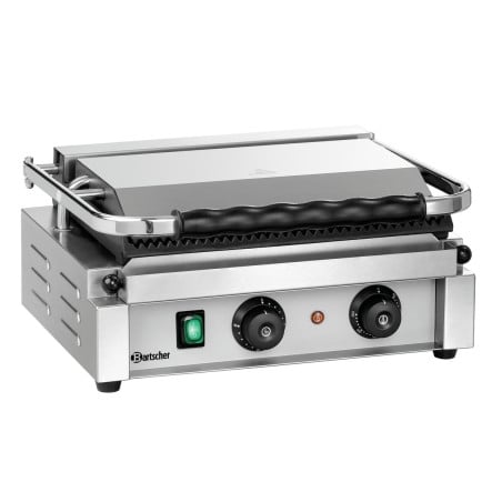 Grill contact Panini-T Bartscher: High-performance contact grill for paninis and sandwiches