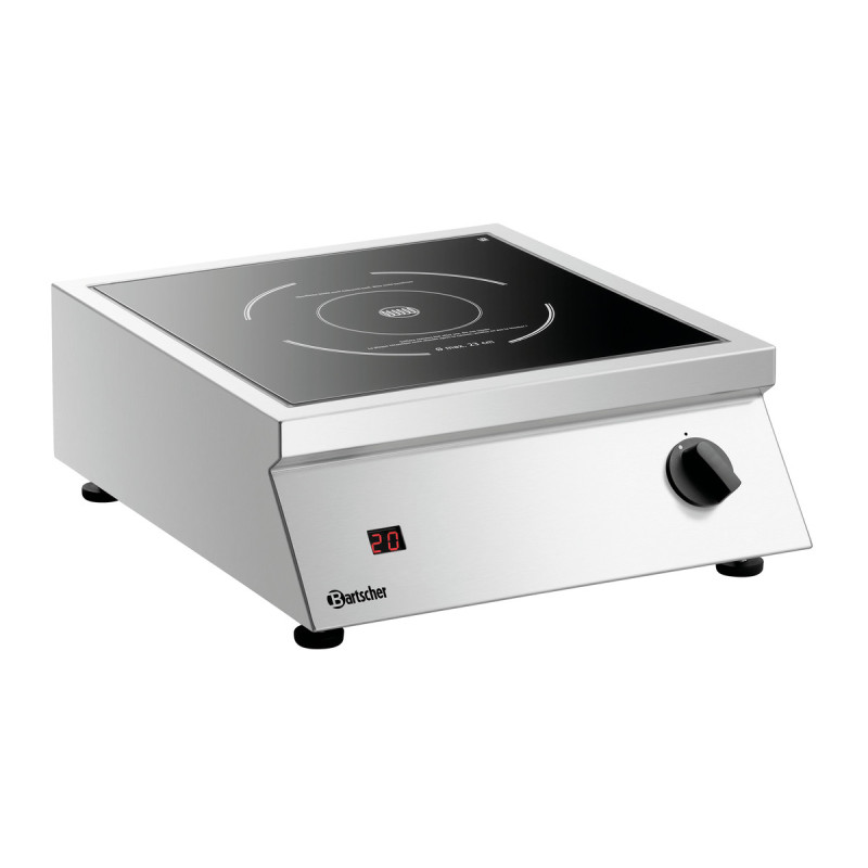 Bartscher ITH 50-230 induction hob: 5000W power and easy adjustment