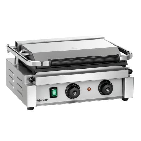 Parrilla Panini profesional Panini-T 1G Bartscher - Rendimiento óptimo para tus parrilladas