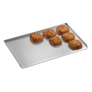 Perforated plate 600x400 AL in aluminum for even cooking