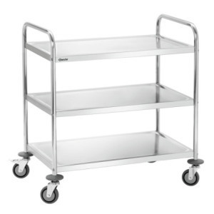 TS301 Bartscher service trolley - Efficient transport for professional kitchens