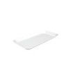 Bartscher 150x300 mm white melamine presentation dish - Set of 5