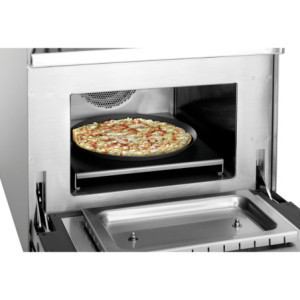 Placa de pizza Snackjet Bartscher de aluminio perforado Ø 260 mm