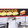 Professional Double Dynasteel Popcorn Machine: Prepare delicious popcorn for professionals