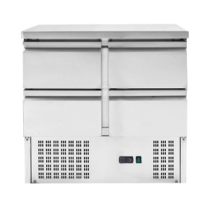 Mesa Refrigerada Positiva - 4 Cajones GN 1/2 - Dynasteel