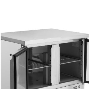 Mesa Refrigerada Positiva GN 1/1 - 2 Puertas - Dynasteel