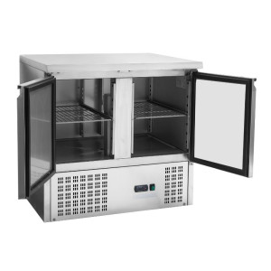 Positive Refrigerated Table GN 1/1 - 2 Doors - Dynasteel