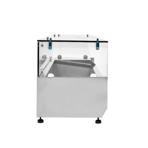 Refrigerated Glass Countertop Saladette - 7 x GN 1/3 - Dynasteel