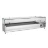 Refrigerated Glass Countertop Saladette - 7 x GN 1/3 - Dynasteel