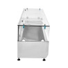 Saladette Refrigerada para Colocar con Vidrio - 8 x GN 1/3 - Dynasteel