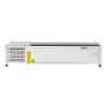 Saladette Refrigerada para Colocar Tapa Inox - 3 x GN 1/3 + 1 x GN 1/2 - Dynasteel