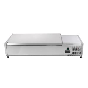 Saladette Refrigerada para Colocar Tapa Inox - 3 x GN 1/3 + 1 x GN 1/2 - Dynasteel