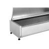 Refrigerated Saladette to Place Stainless Steel Lid - 6 x GN 1/3 - Dynasteel