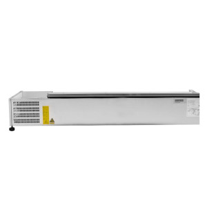 Saladette Refrigerada para Colocar Tapa Inox - 7 x GN 1/3 - Dynasteel