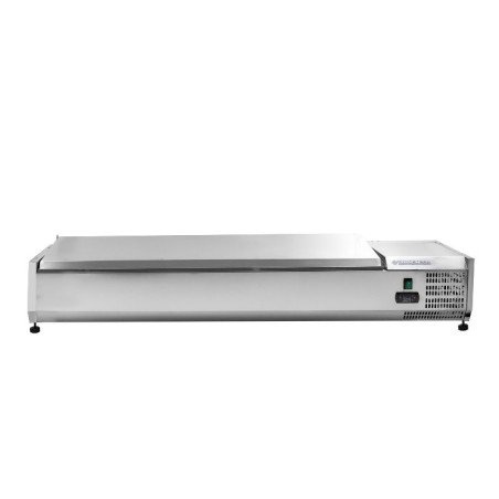 Saladette Refrigerada para Colocar Tapa Inox - 7 x GN 1/3 - Dynasteel