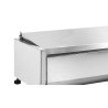 Saladette Refrigerada para Colocar Tapa Inox - 7 x GN 1/3 - Dynasteel