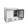 Mesa Refrigerada Positiva GN 1/1 Con Backsplash - 3 Puertas - Dynasteel