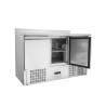 Mesa Refrigerada Positiva GN 1/1 Con Respaldo - 3 Puertas - Dynasteel