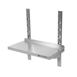 Stainless Steel Wall Shelf - L 600 x D 400 mm - Dynasteel