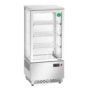 Vitrina refrigerada profesional Bartscher - 78 L acero inoxidable