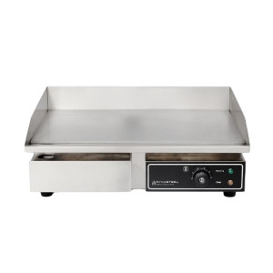 Professional Electric Griddle - Smooth 55 cm - Dynasteel