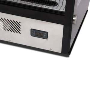 Vitrina Refrigerada de Mostrador 160 L - Curvada - Dynasteel