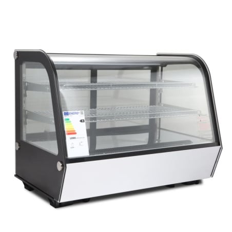 Vitrina Refrigerada de Mostrador 160 L - Curvada - Dynasteel