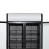 Vitrine para Bebidas 736 L 2 Puertas de Cristal 2-8 °C R290