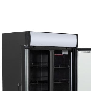 Vitrine para Bebidas 736 L 2 Puertas de Cristal 2-8 °C R290