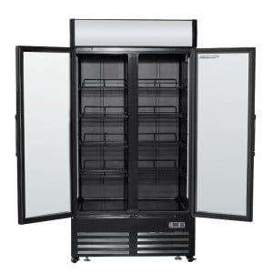Vitrine para Bebidas 736 L 2 Puertas de Cristal 2-8 °C R290