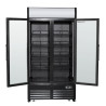 Vitrine para Bebidas 736 L 2 Puertas de Cristal 2-8 °C R290