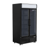 Vitrine para Bebidas 736 L 2 Puertas de Cristal 2-8 °C R290